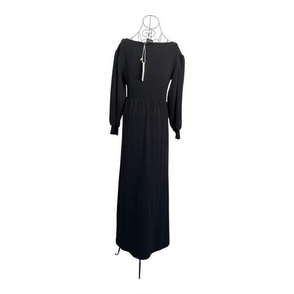 Richer Poorer Cloud Weave Maxi Dress – Black Noir – Size M - Picture 2 of 7
